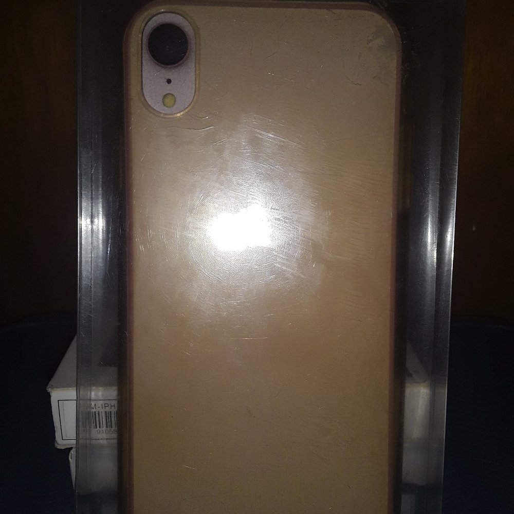 Clear Pink iPhone XR Case